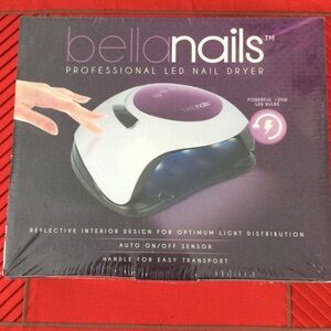 BellaNails LED Nail Dryer in Purple and White